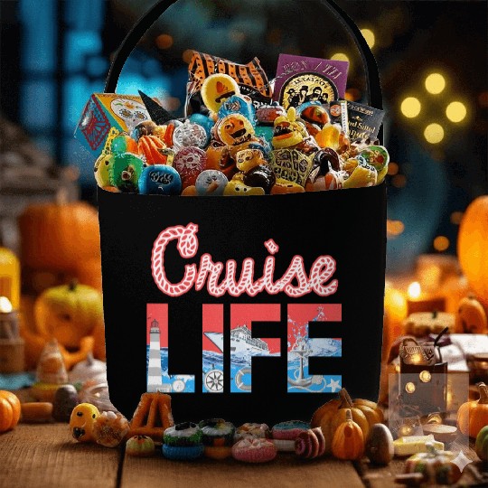 Cruise Life Family Travelers Cruising Fabric Baskets