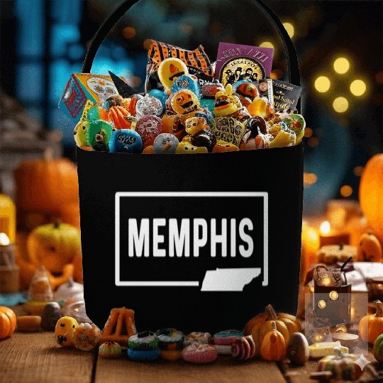 Memphis Tennessee Tn - Home Hometown Vacation Fabric Baskets