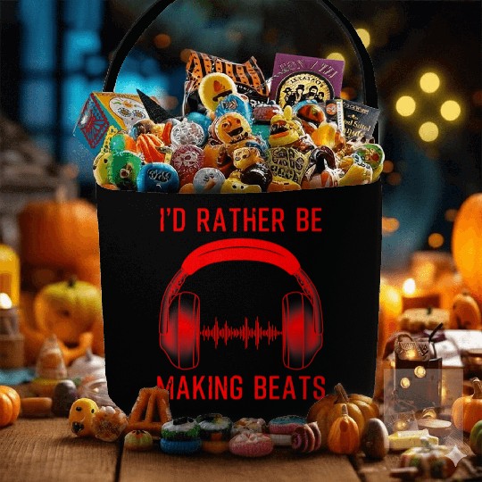 Funny Beat Maker Music Producer Cool Hip-hop Fabric Baskets