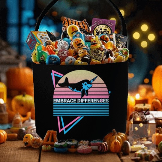 Narwhal Retro Fabric Baskets