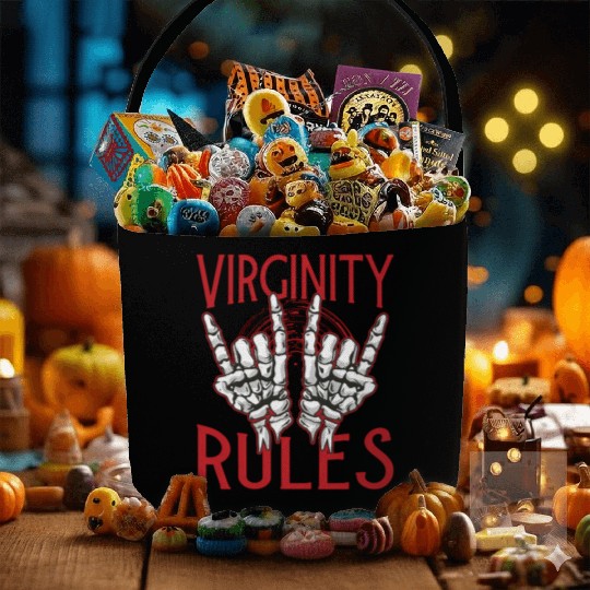 Virginity Rules Nerd Summer Camp Fabric Baskets