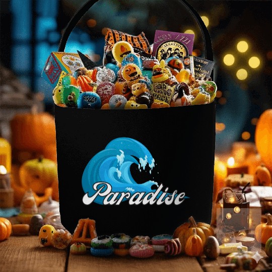 Paradise green Fabric Baskets