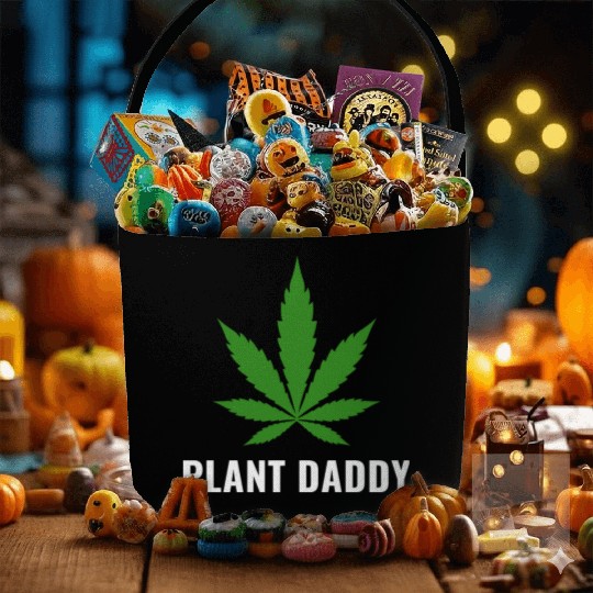 Weed Local Grower Farmer Plant Daddy Cannabis Fabric Baskets