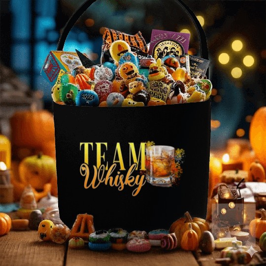 Team Whisky Stag Party Women Bartender Fabric Baskets