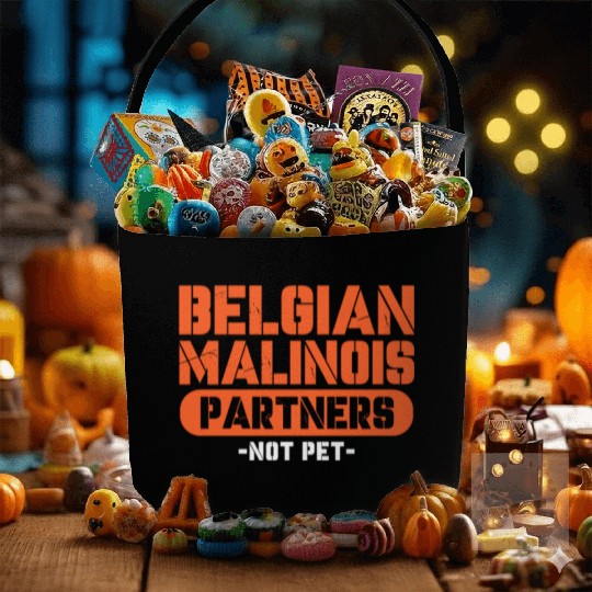 Belgian Malinois Partners Not Pet Fabric Baskets