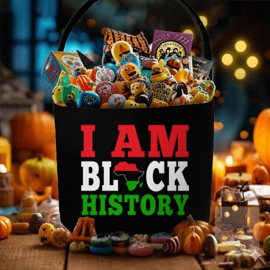 I Am Black History Juneteenth Fabric Baskets