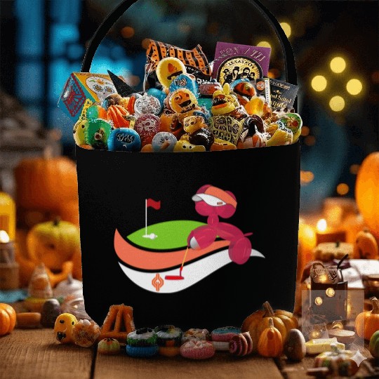 Summer Golf Balloon Dog Fabric Baskets