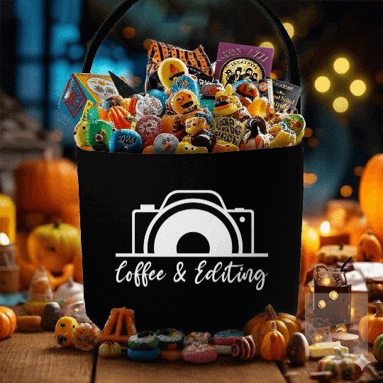 Photographer Coffee Editing Photography Lover Fabric Baskets