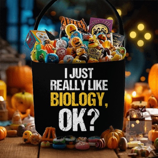 Biology Gift Biologist Fabric Baskets