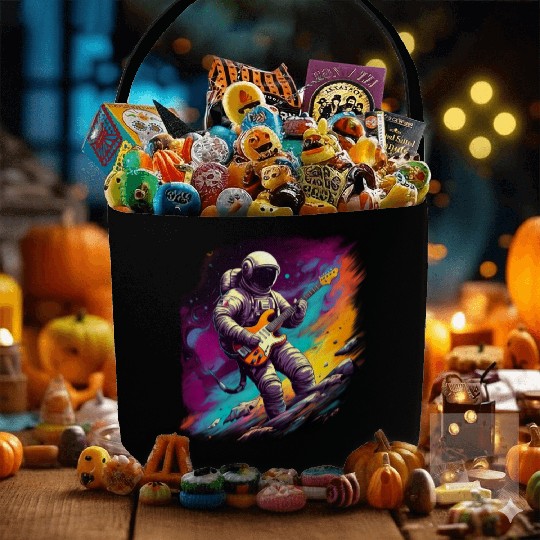 The best guitar player of the universe Fabric Baskets