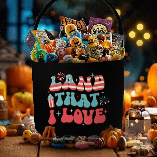 Land That I Love, Independence Day Fabric Baskets