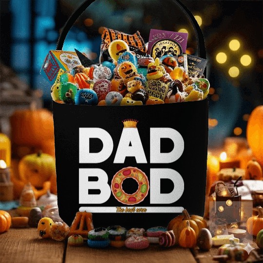 Dad Bod is the best dad ever Fabric Baskets Gifts for Dad