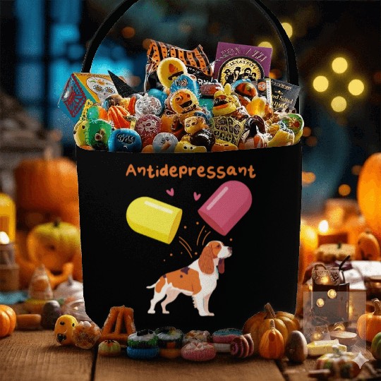 Antidepressant, Cavalier King Charles Spaniel Fabric Baskets