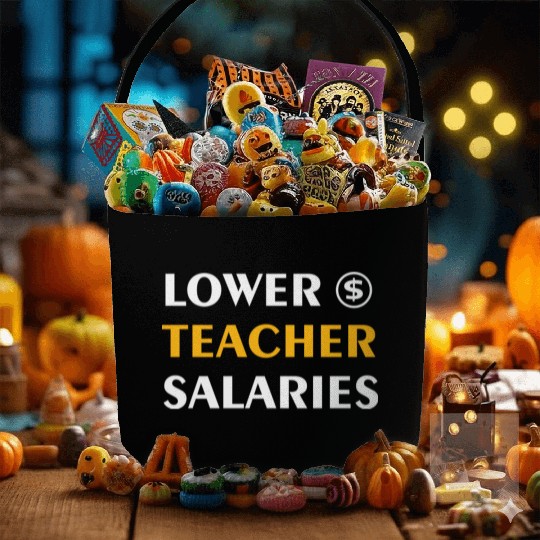 Teacher Lower Teacher Salaries Cool nostalgia Fabric Baskets