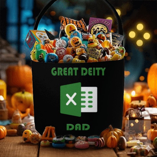 Great deity excel dad Fabric Baskets