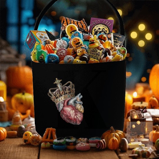 king of hearts Fabric Baskets