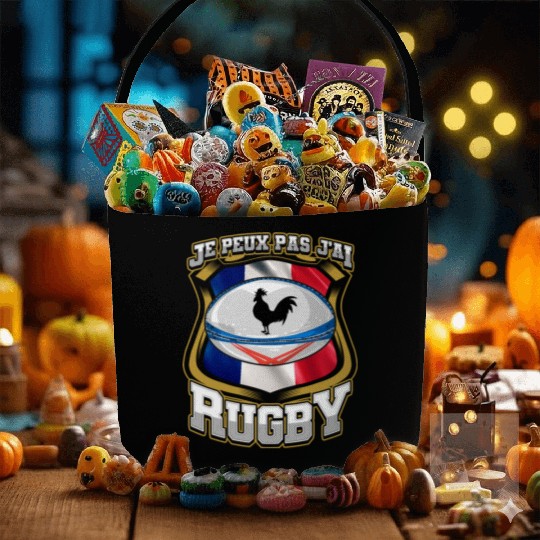 Je Peux Pas J ai Rugby France Rugby Fabric Baskets