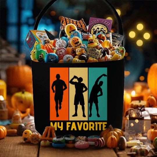 gym my favorite, fitness, sports Fabric Baskets