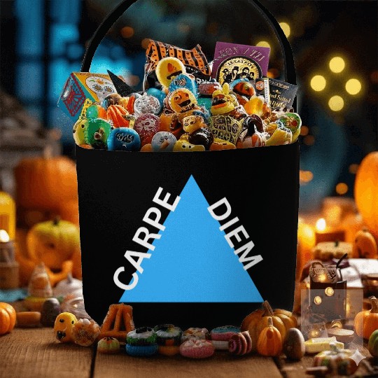 "Carpe Diem Fabric Baskets: Seize the Day in Style!"