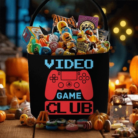 Video game club gamer Fabric Baskets