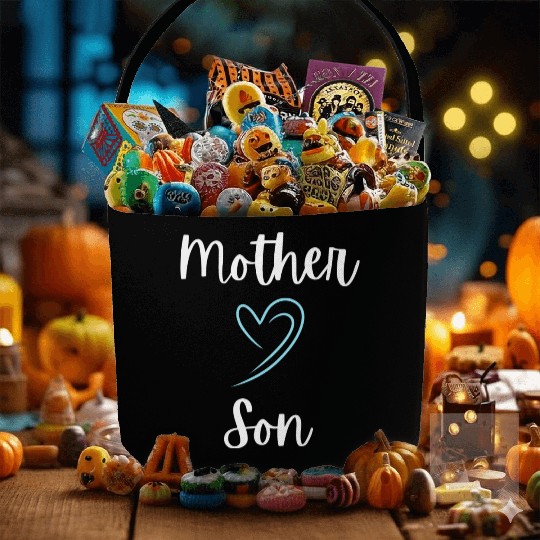 Mother Son Bond Fabric Baskets