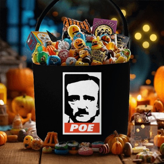 Edgar Allan Poe Fabric Baskets