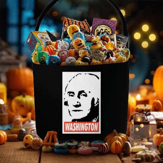 George Washington Fabric Baskets