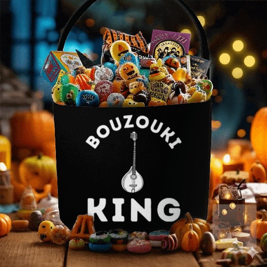 Irish Bouzouki Instrument Greek Fabric Baskets