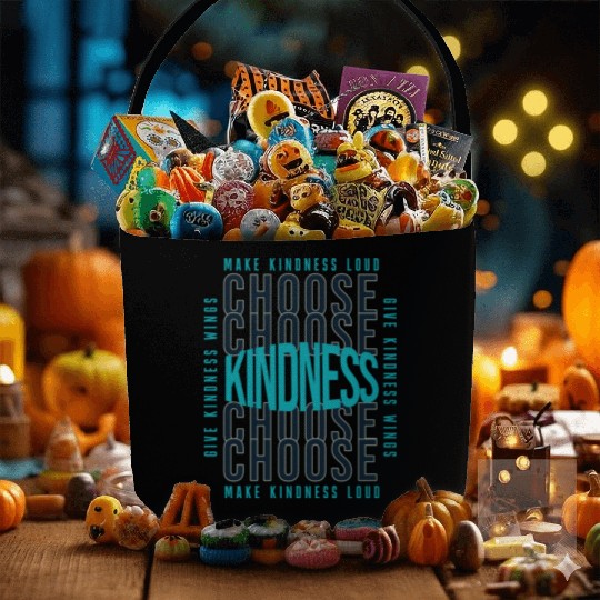 Choose Kindness Make Kindness Loud Give Kindness Fabric Baskets