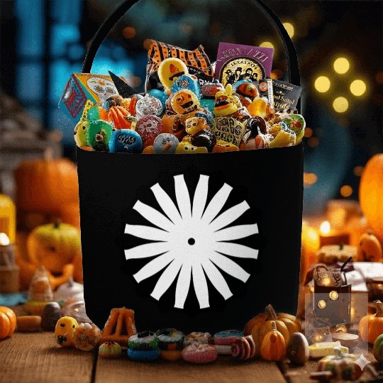 CIRCLE WITH POINT Fabric Baskets