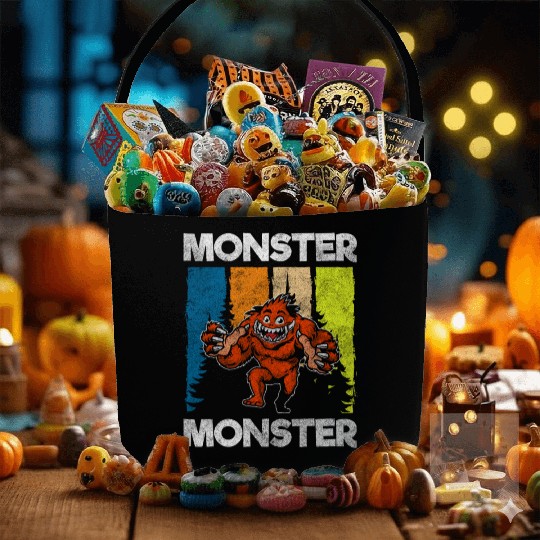 Monster Fright Character Monster Hunter Fabric Baskets