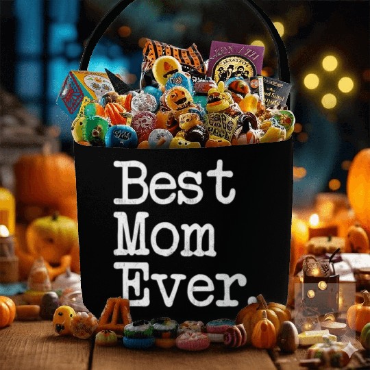 Best Mom Ever Mother'S Day Fabric Baskets