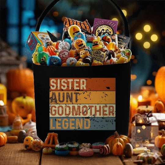 Sister Aunt Godmother Legend Fabric Baskets