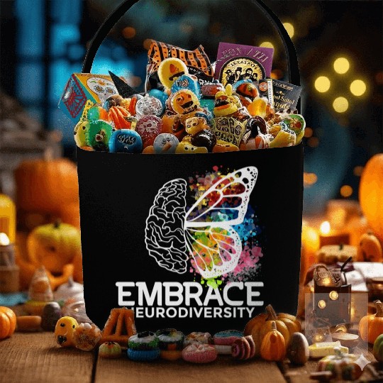 Embrace Neurodiversity - Adhd Awareness Fabric Baskets