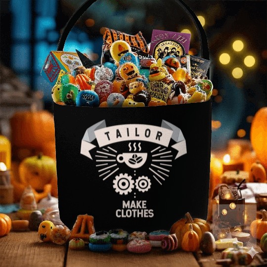 Tailor Coffee Make Clothes Fabric Baskets