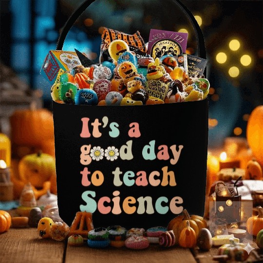 Its A Good Day To Teach Science Earth Funny Fabric Baskets