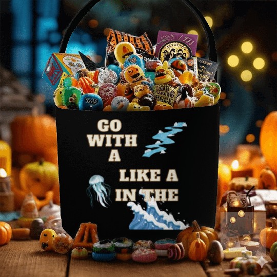 Embracing the Jellyfish Mentality Fabric Baskets