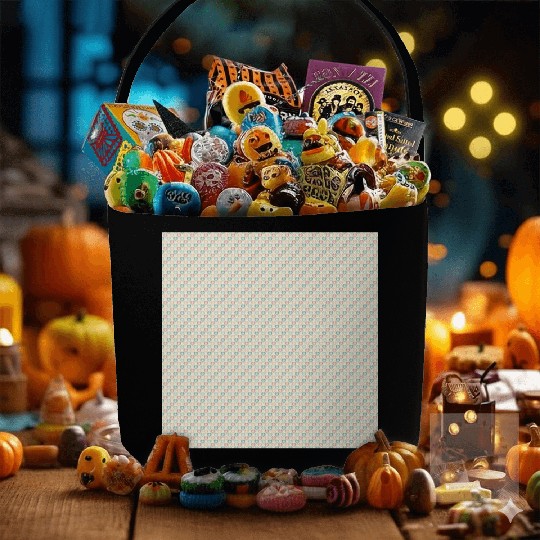 Retro Hearts Pattern Yellow Teal Coral Fabric Baskets