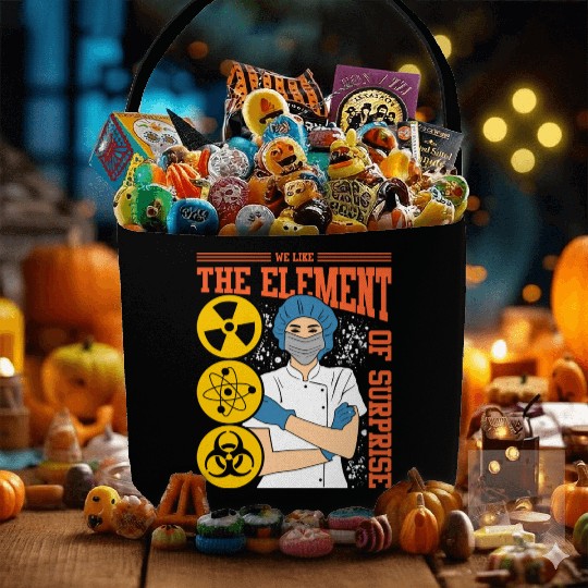 We Like The Element Of Surprise Fabric Baskets