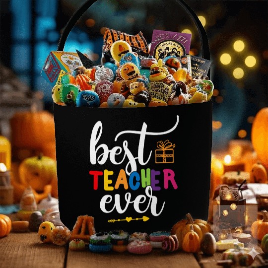 Teacher Appreciation Fabric Baskets