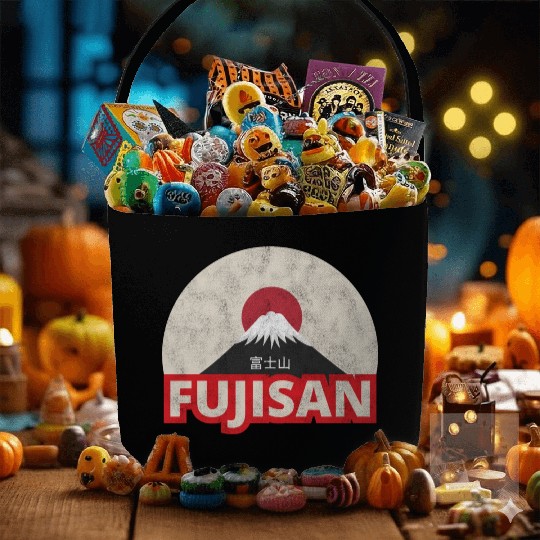 Japan Tokyo Mount Fuji Fujisan Fabric Baskets