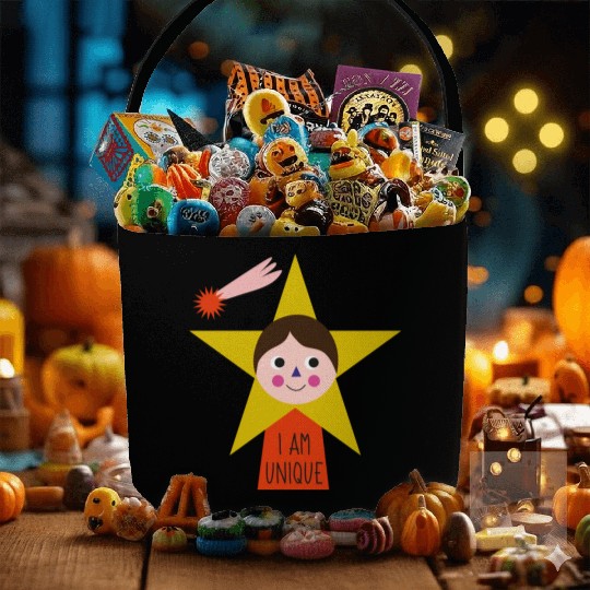 I Am Unique Words Of Affirmation Birthday Fabric Baskets