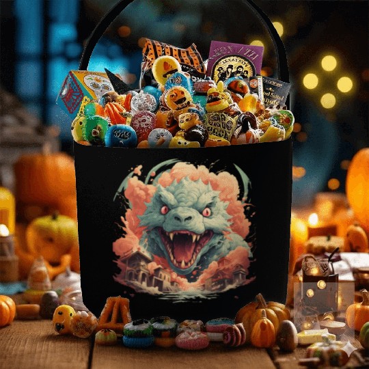 Kaiju: Cityscape Destructor Fabric Baskets