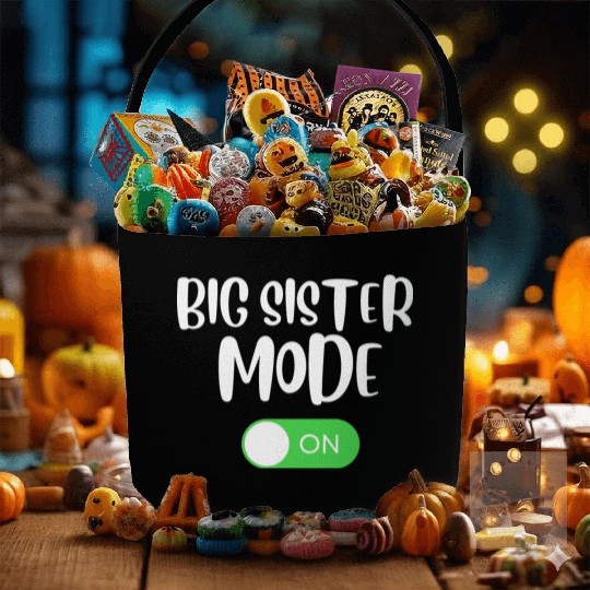 Best Gift for Big Sister Fabric Baskets