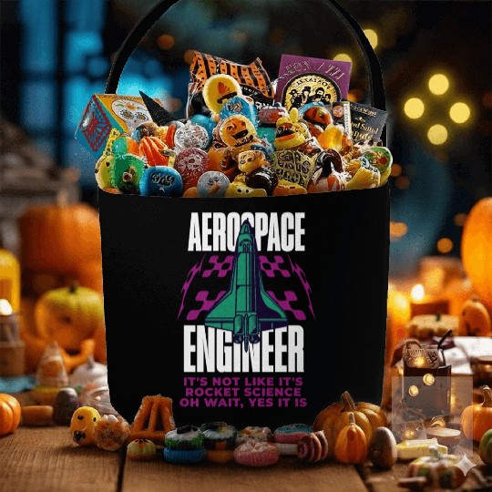 Cool Aerospace Engineer Rocket Scientist Space Fabric Baskets