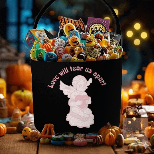 Love Will Tear Us Apart Fabric Baskets