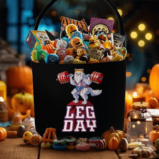 Leg Day Persian Weight Lifting Squat Gym Fabric Baskets