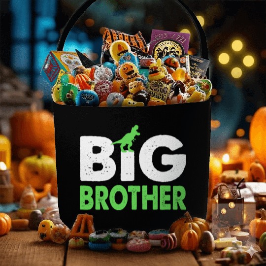 Big Brother Fabric Baskets for Toddler