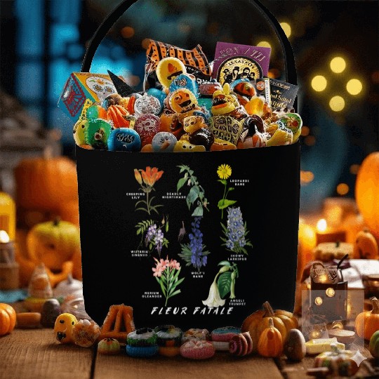 Botanist Gardening Fleur Fatale Poison Botaal Fabric Baskets