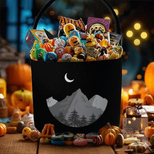 The mountain vally of destiny Fabric Baskets